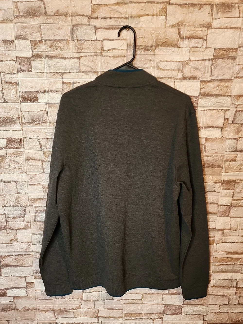 Ted Baker London  Full Zip Dark Gray Sweatshirt  Jacket